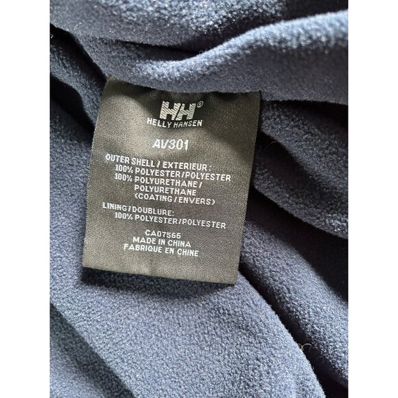 HELLY HANSEN red VEST Men's full zip jacket fleece lining LARGE Hiking Camping - Picture 4 of 8